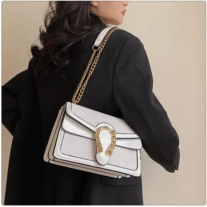 Designer Leather Bags For Women - Elegant Leather Tote - Stylish Handbag, Premium Purse