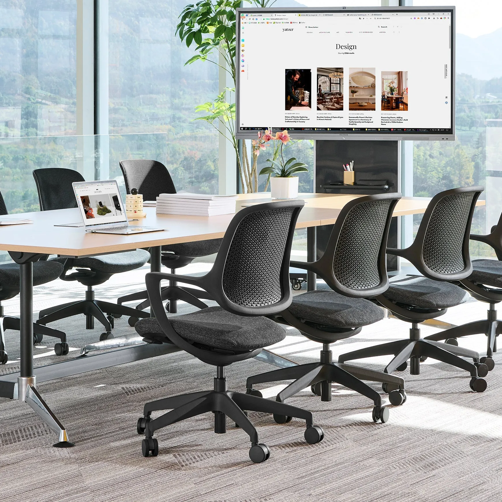 Desky Evoque Low Back Office Chair
