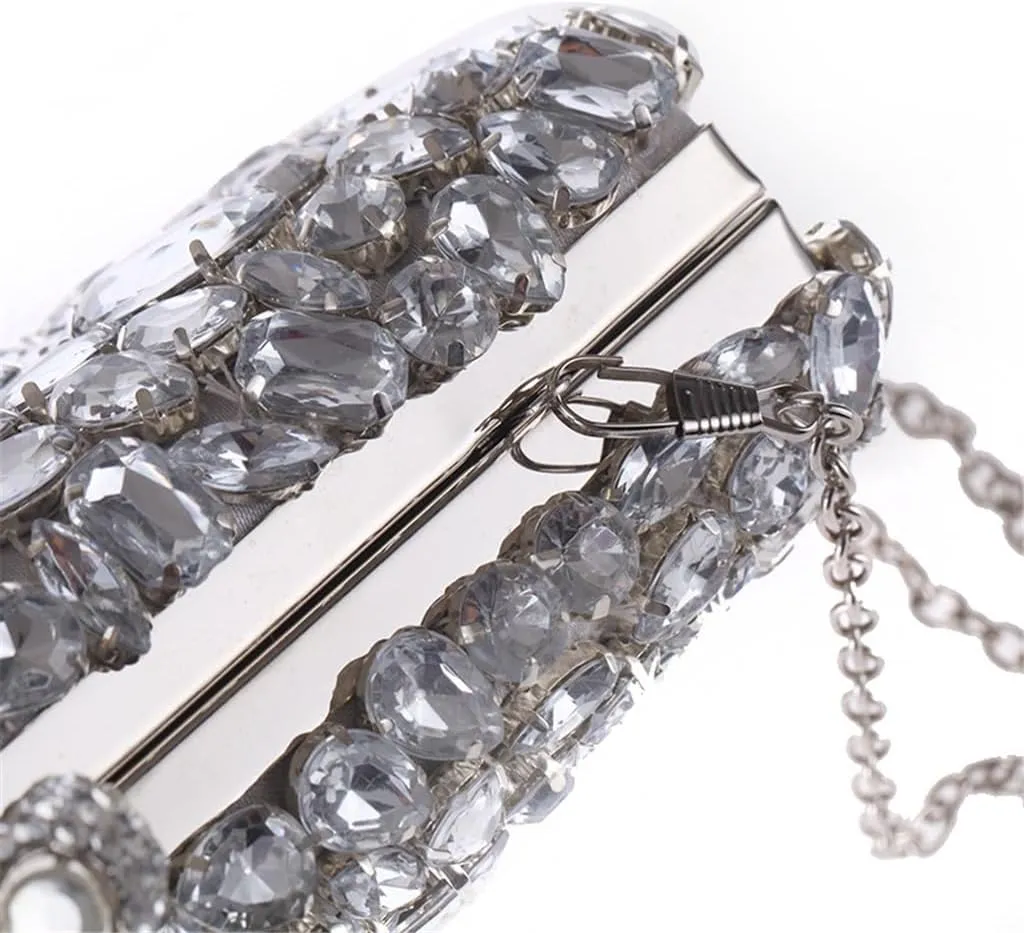 Diamond Chain Women's Handbag Horizontal Square Dinner Party Women's Bag