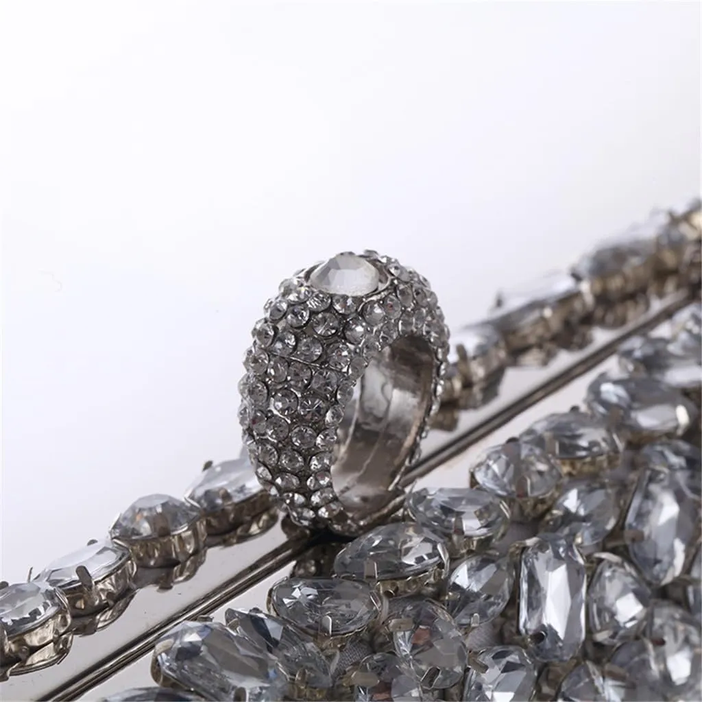 Diamond Chain Women's Handbag Horizontal Square Dinner Party Women's Bag