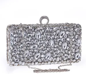 Diamond Chain Women's Handbag Horizontal Square Dinner Party Women's Bag