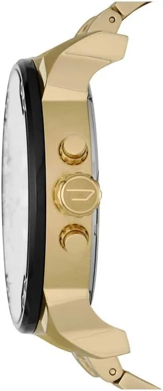 Diesel Mr. Daddy 2.0 Men's Watch with Oversized Chronograph Watch Dial and Stainless Steel, Silicone or Leather Band