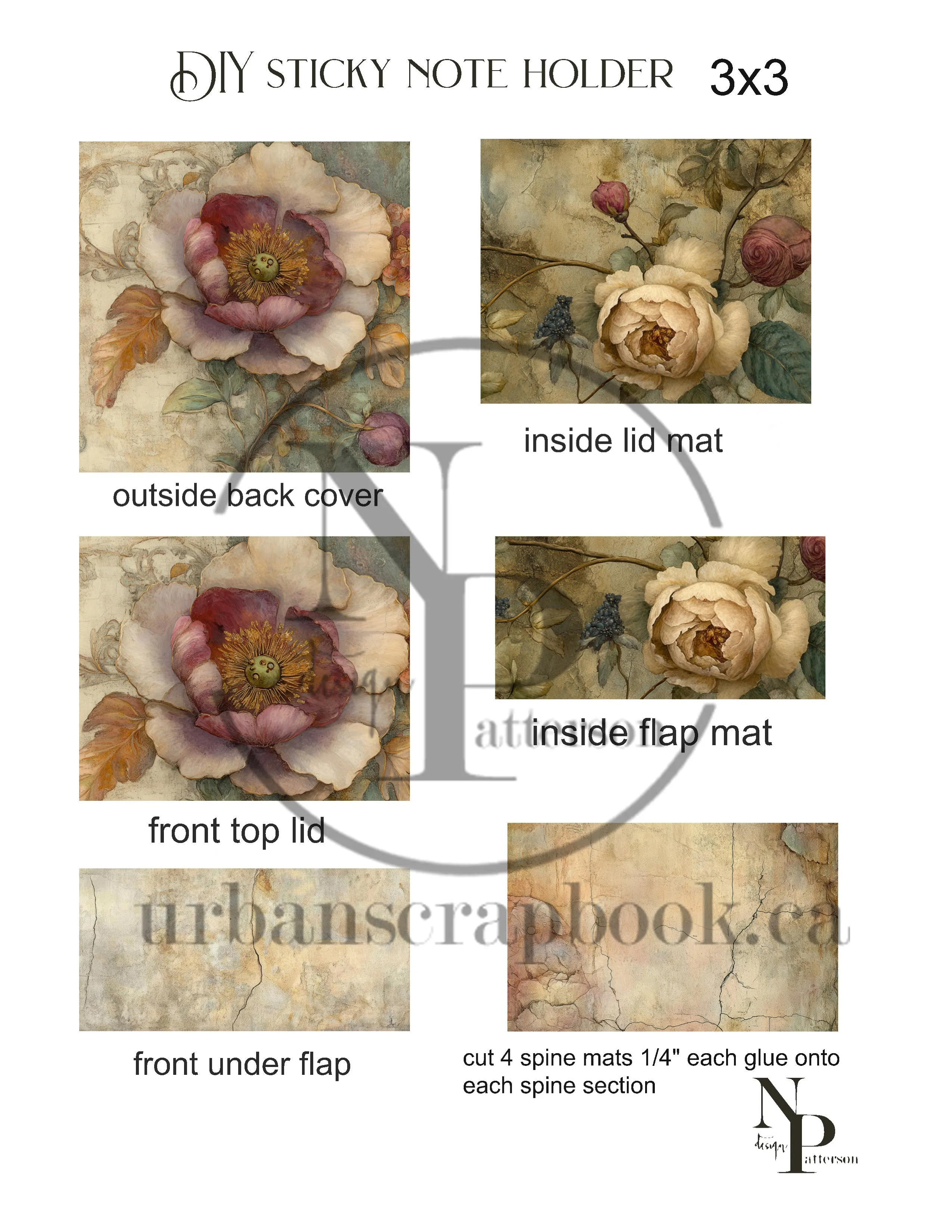 DIY Project ~ Quintessential Sticky Notes ~ Collection