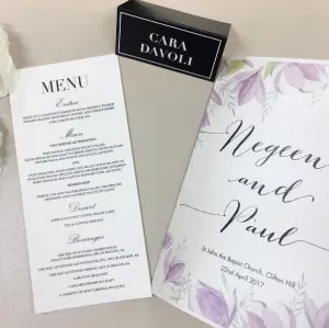 DL Menu Design