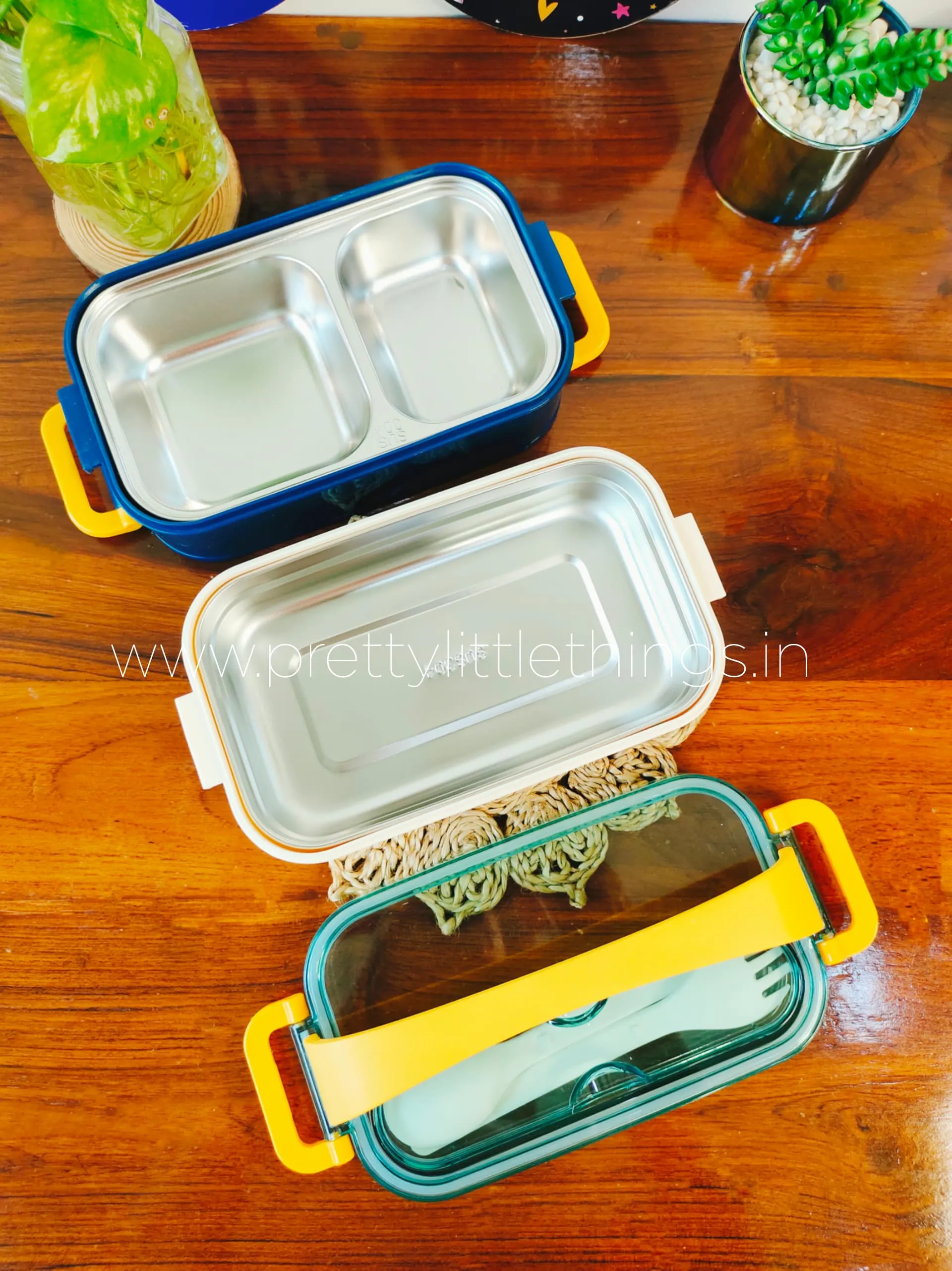 Double Decker Dual Shade Insulated Tiffin (TIDDDS)