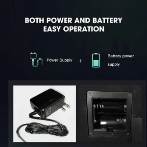 Double Watch Winder for Automatic Watches Wood Shell Piano Paint Exterior Adapter and Powered Quiet Motor