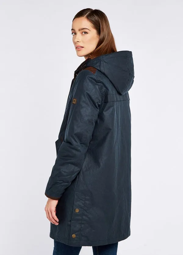 Dubarry Ormond Wax Coat - Ocean Blue