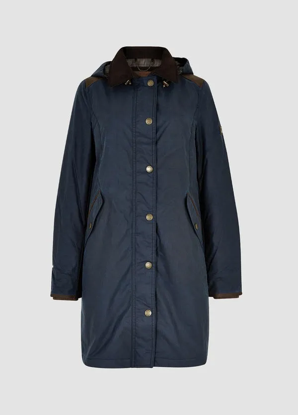 Dubarry Ormond Wax Coat - Ocean Blue