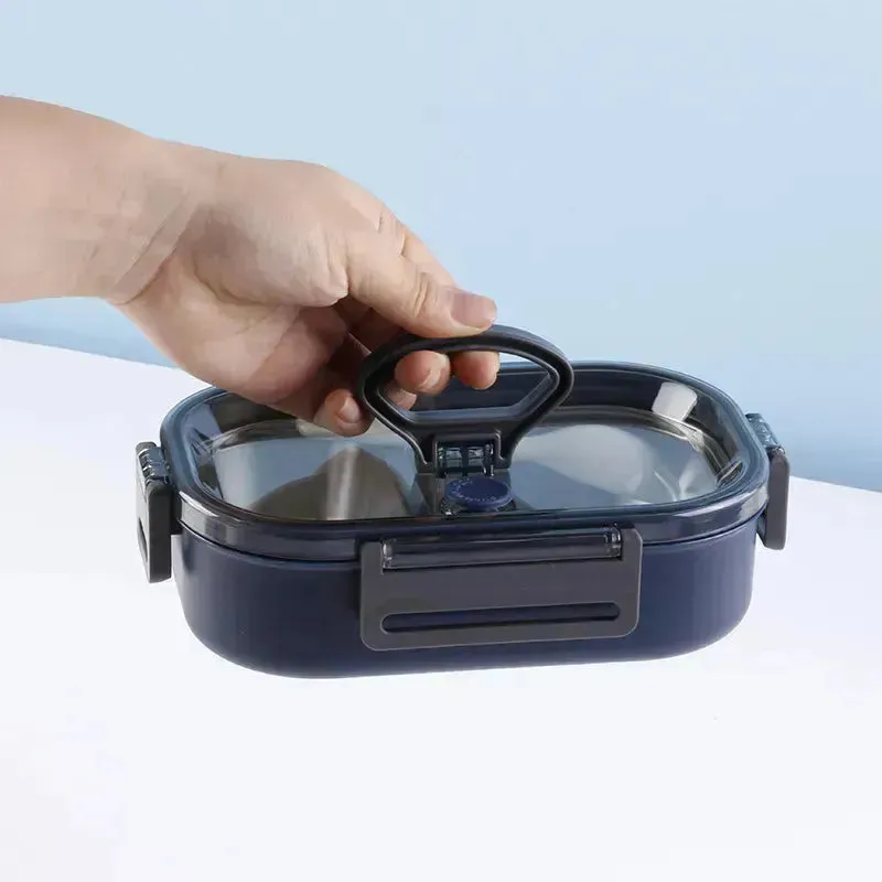 Duo Delight Stainless Steel Lunch Box (520 ml)