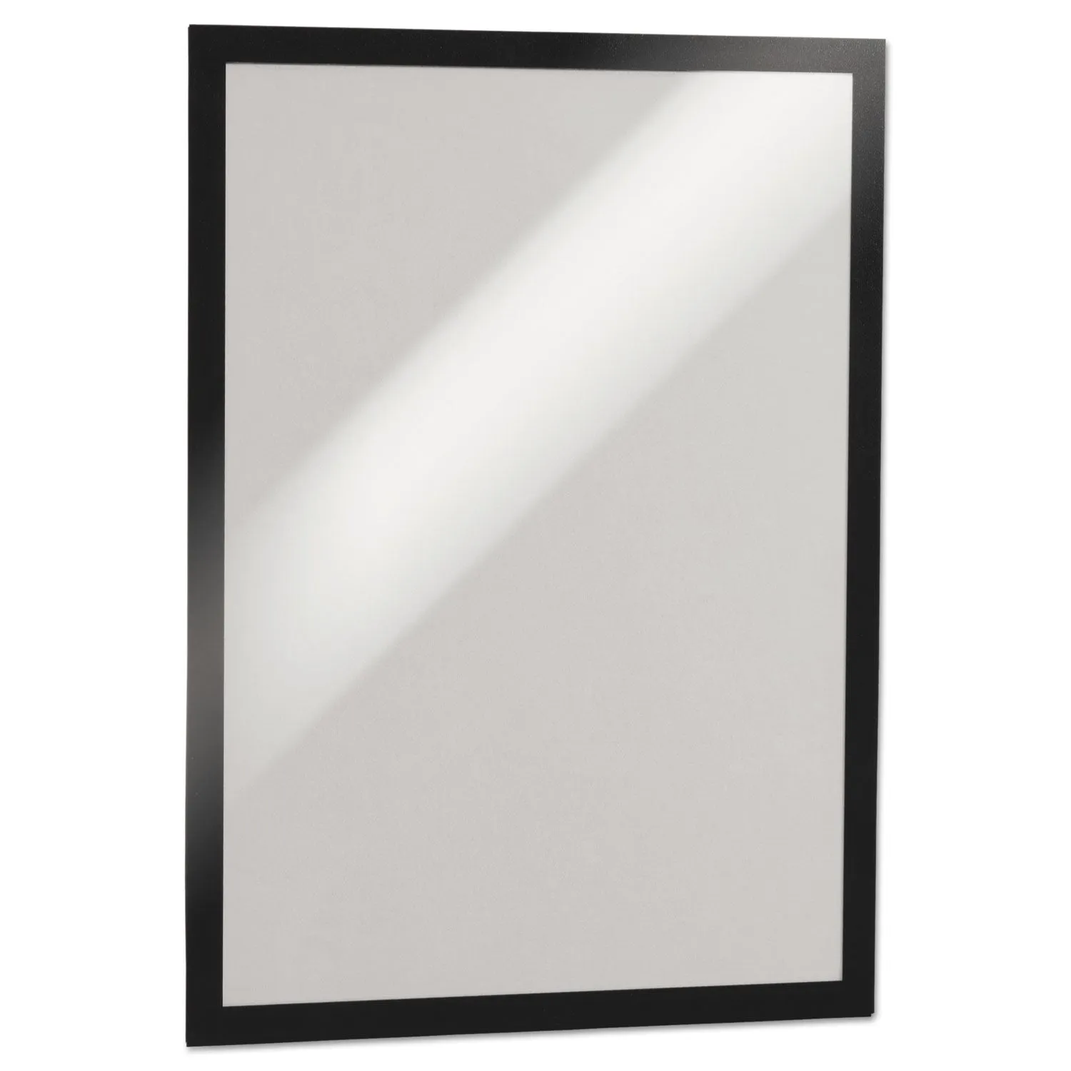 Durable® Duraframe Sign Holder, 11 X 17, Black Frame, 2/pack