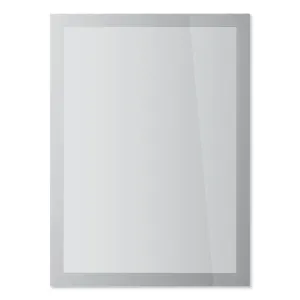 Durable® Duraframe Sun Sign Holder, 8.5 X 11, Silver Frame, 2/pack