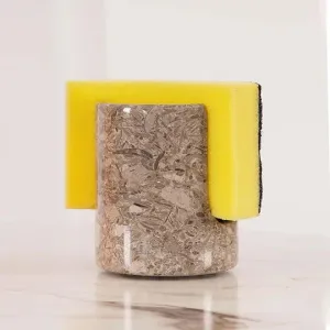 Durable Marble Sponge Holder - Grey
