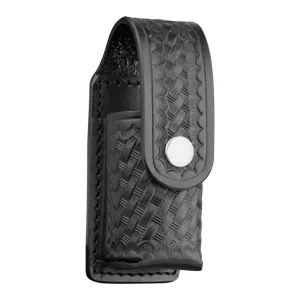 Dutyman - Basketweave 2 oz. Leather Mace Holder