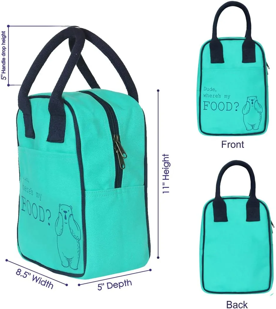 Eco Right Insulated Lunch Bag Women, Work Lunch Box for Men, Adults