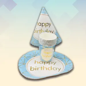 Elegant Blue Party Set (Let's Party Set)