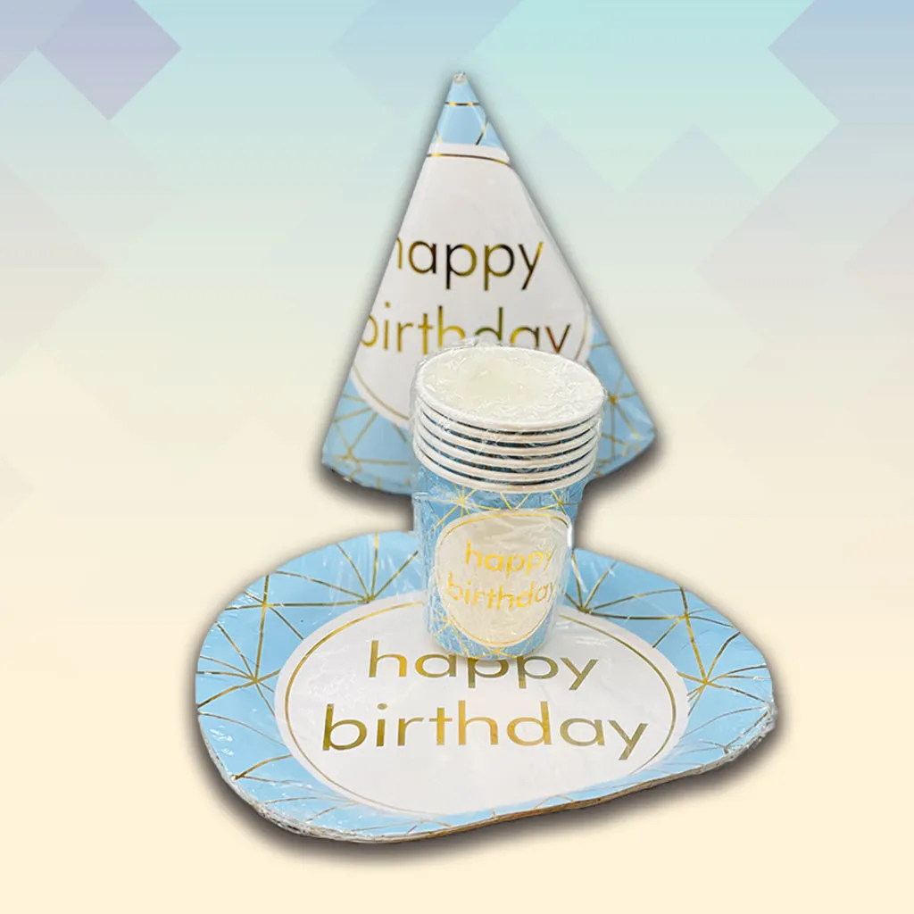 Elegant Blue Party Set (Let's Party Set)