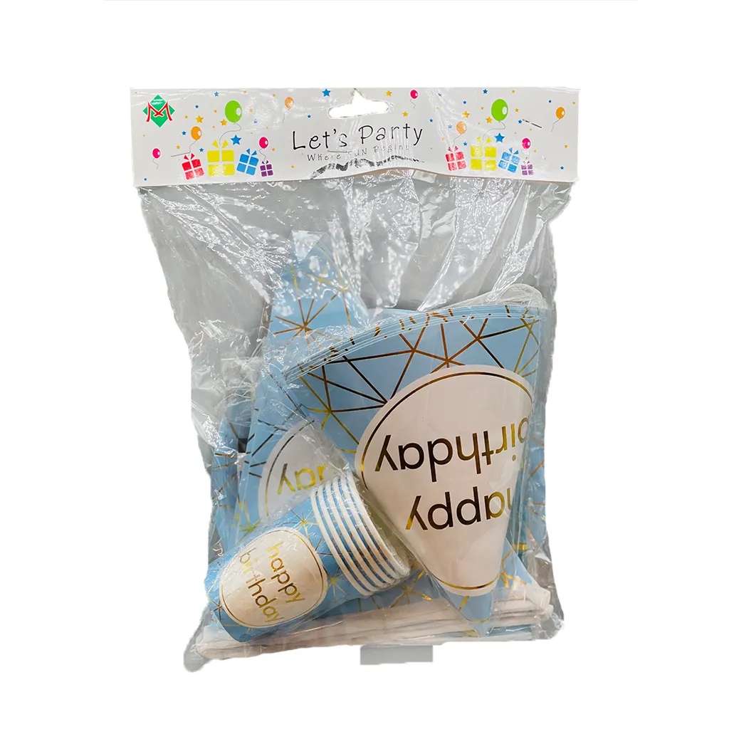 Elegant Blue Party Set (Let's Party Set)