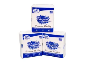 Elegant Dinner Napkins (100 count)