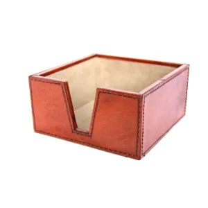 Elegant Leather Notepad Holder