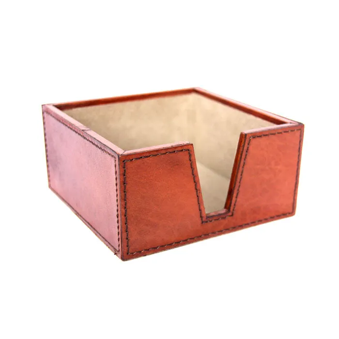 Elegant Leather Notepad Holder