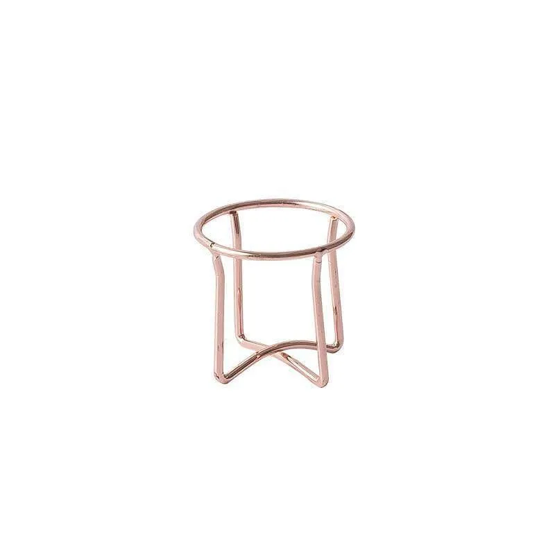 Elegant Metal Egg Holder Set - 3 Pieces