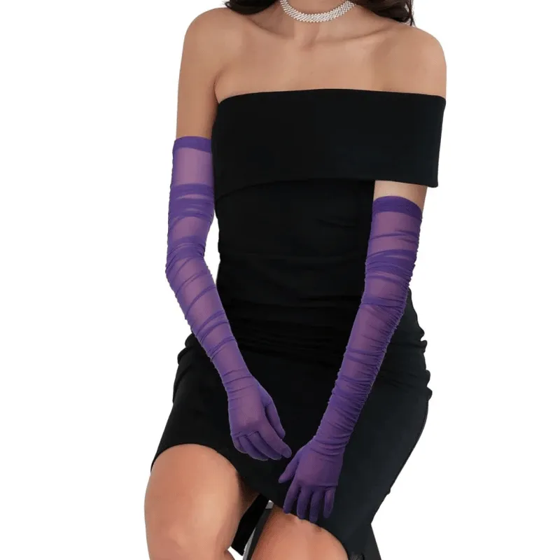 Elegant Sheer Arm Sleeves
