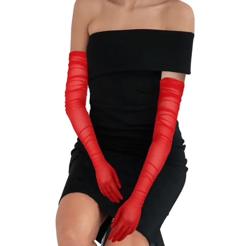 Elegant Sheer Arm Sleeves