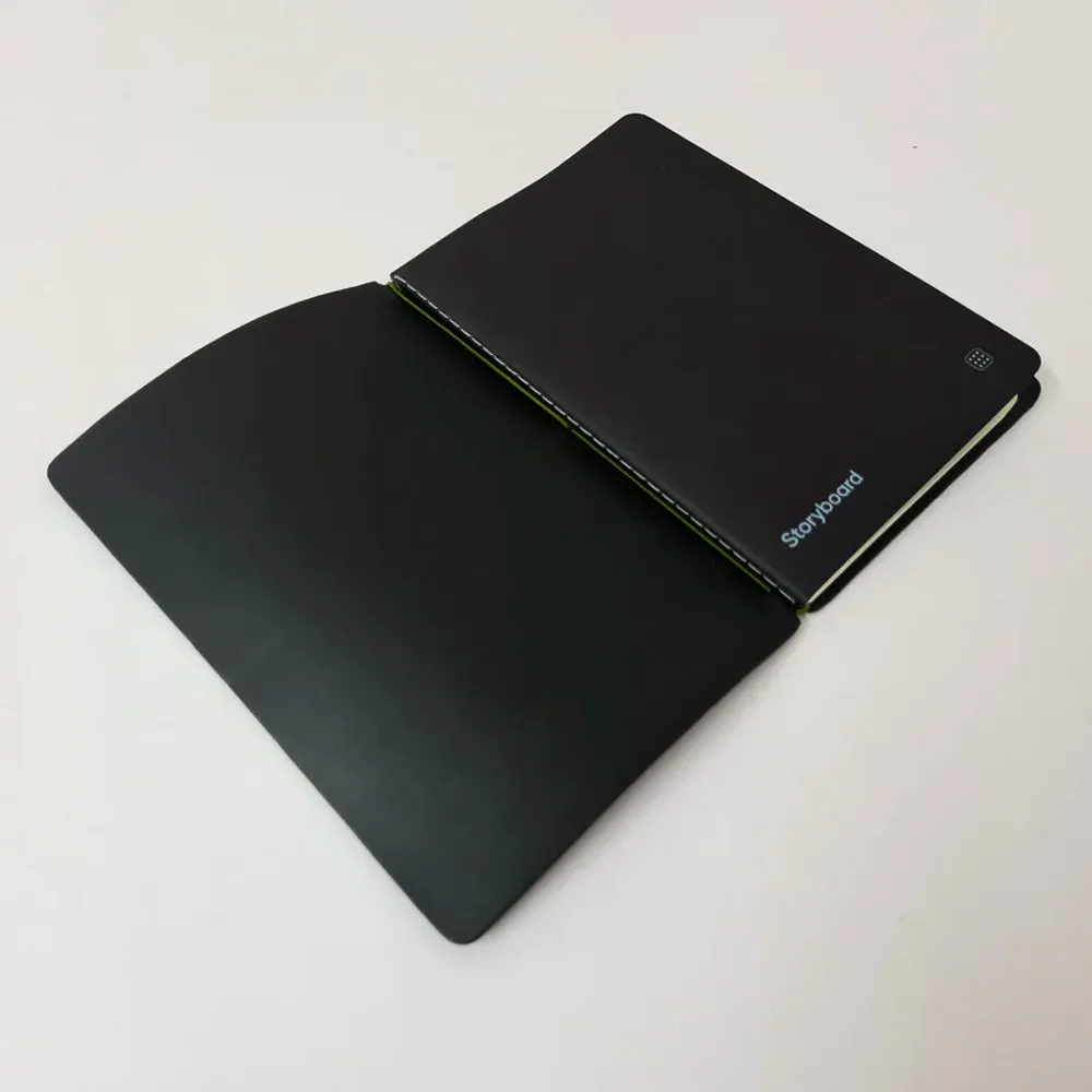 Endless Explorer Refillable Cactus Leather Regalia Paper Journal Black