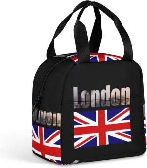 England London Big Ben Lunch Box Bag Tote for Women Men Insulated Lunchbox Containers Work Picnic Travel