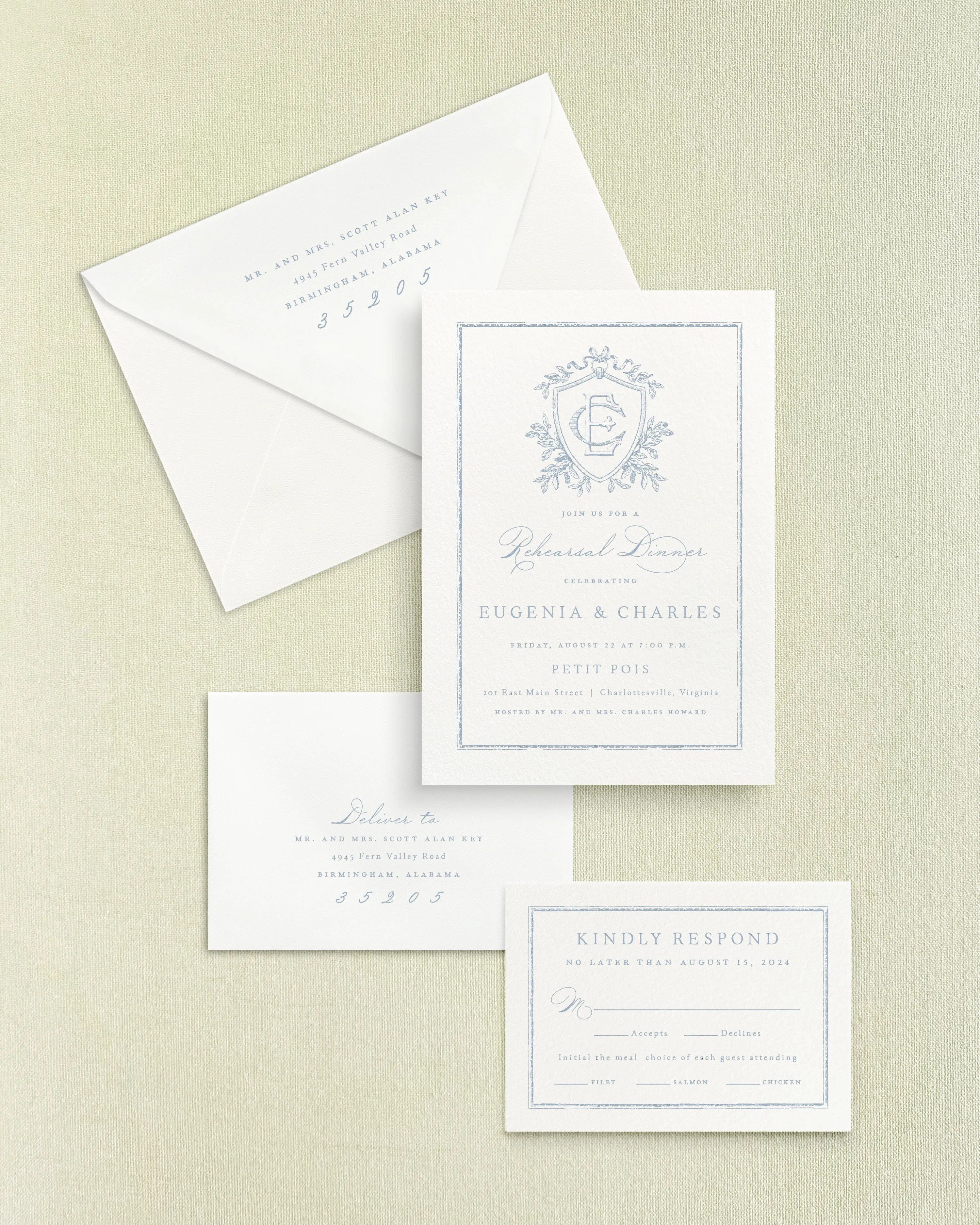 Eugenia Rehearsal Dinner Suite