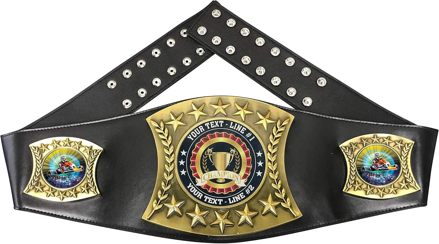 Express Medals Custom Go Kart Racing Trophy Personalized Champion Belt MY426