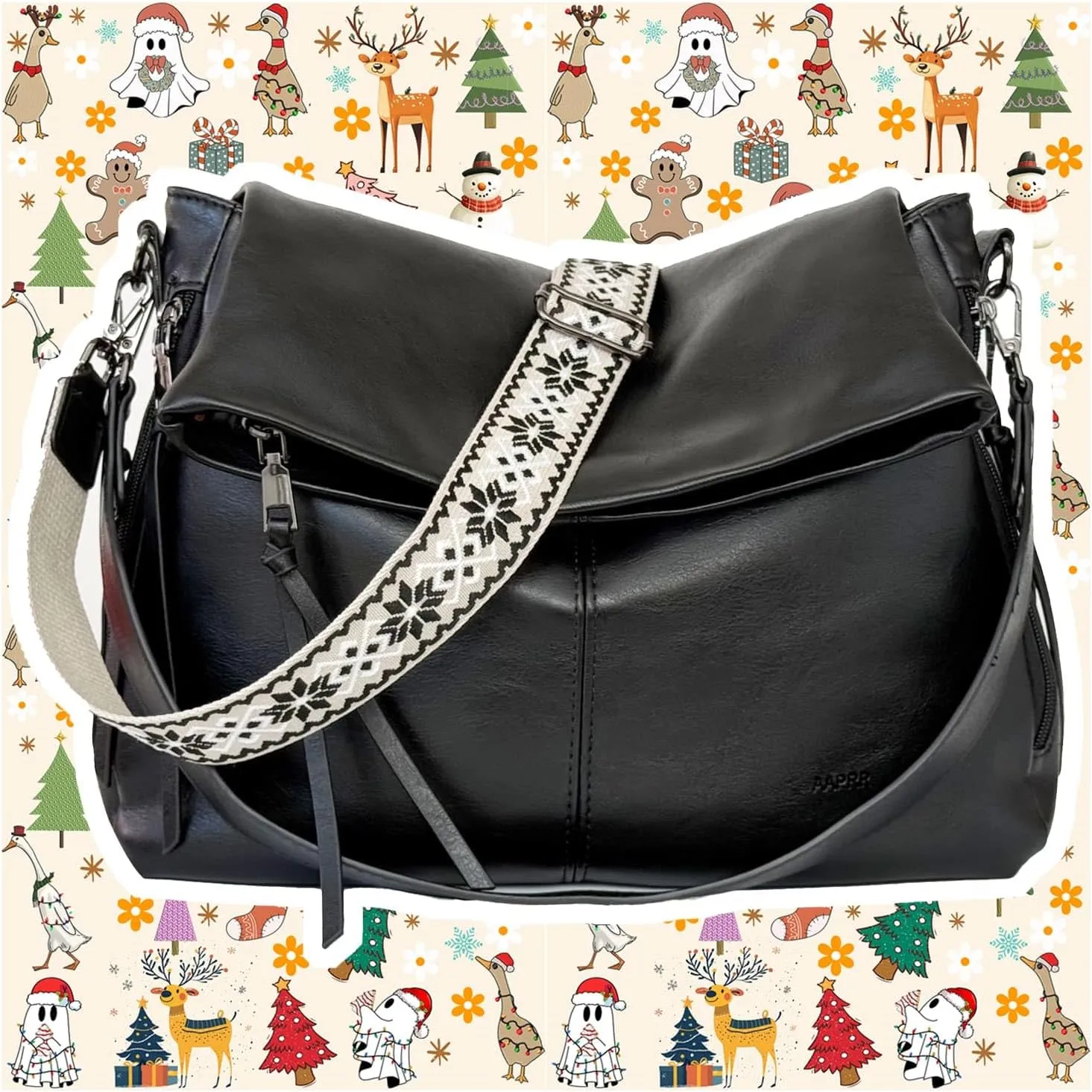 Extra Large Hobo Crossbody Bags for Women Vegan Leather Handbags Purses for Women Tote Purse Shoulder Bag with Wide Strap