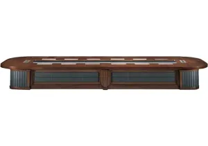 Extra Large Luxury Boardroom Table with Black Leather Panelling - 5600mm / 5800mm / 6000mm / 6200mm / 6400mm / 6600mm / 6800mm / 7000mm