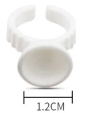 Eyelashes Glue Ring Holder 10pcs