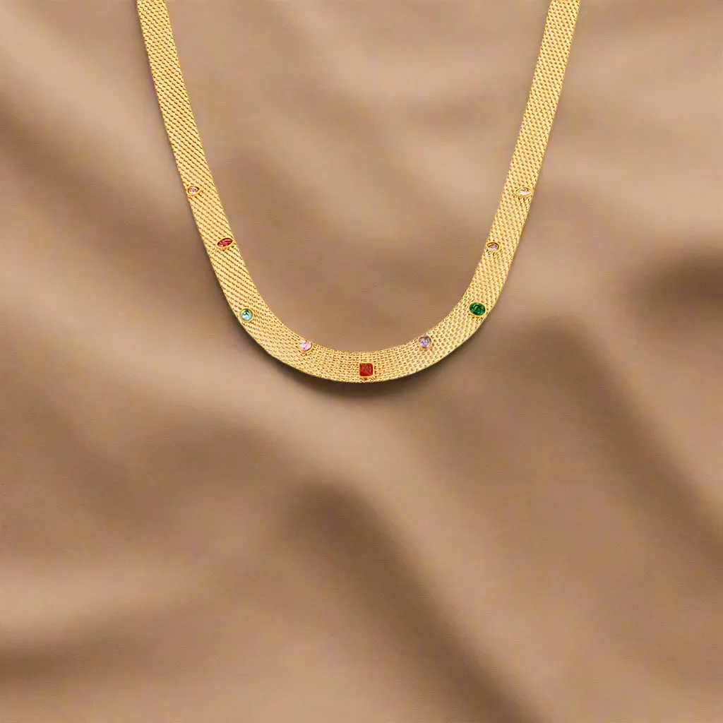 Fain | Titanium Steel Zircon Necklace