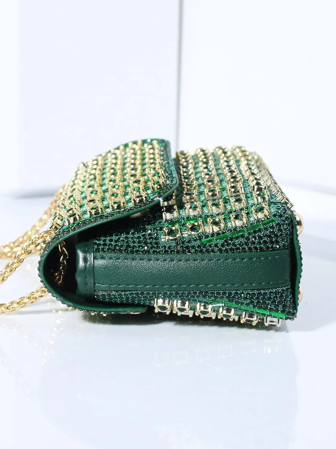 Fashion Dinner Bag Diamond-Encrusted Hand Bag Delicate Senior Sense Square Women's Hand Bag Shoulder Bag Crossbody Bag