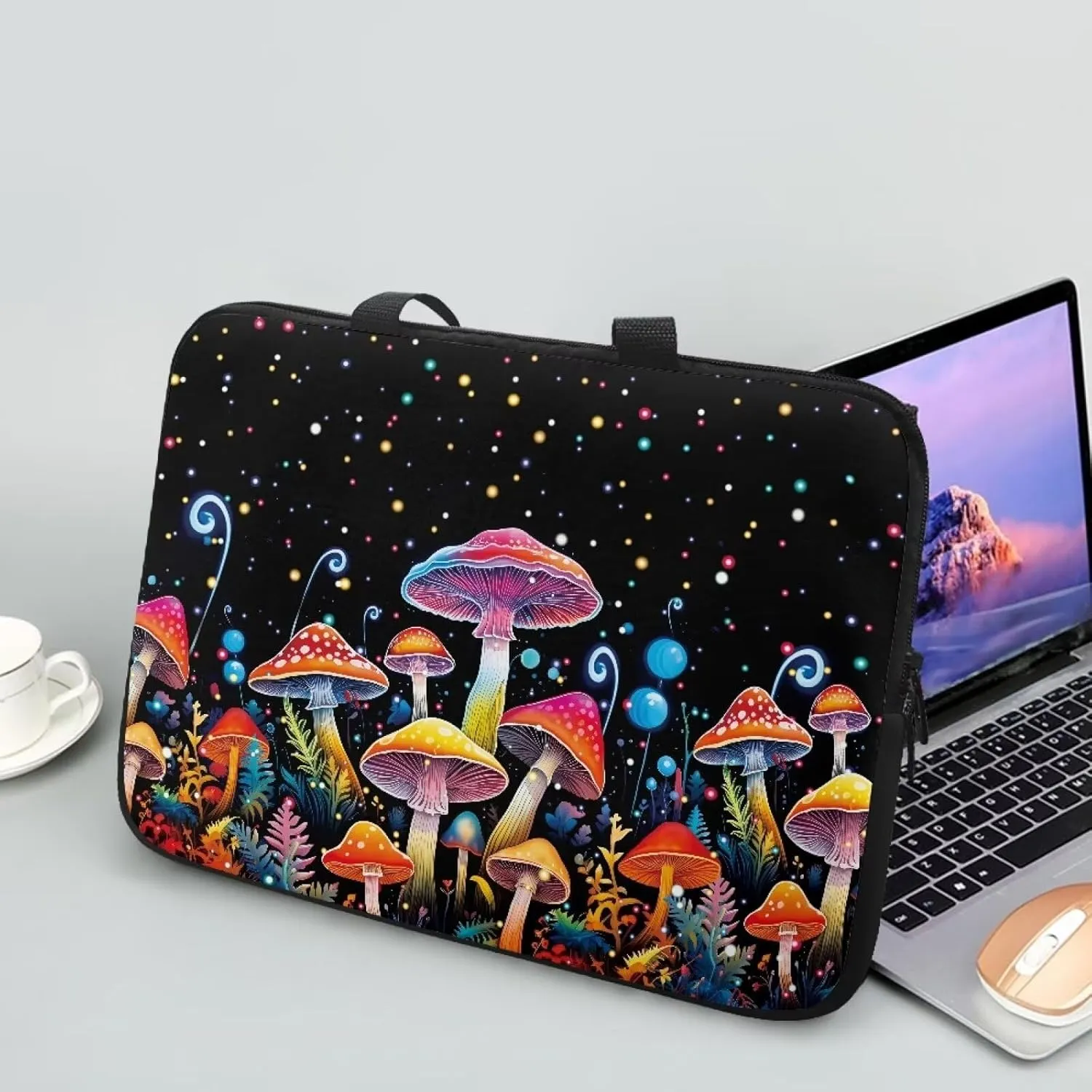 Fashion Laptop Bag for Women Cute Laptop Case Large Messenger Bag Laptop Work Tote for Laptop 15.6In Laptop