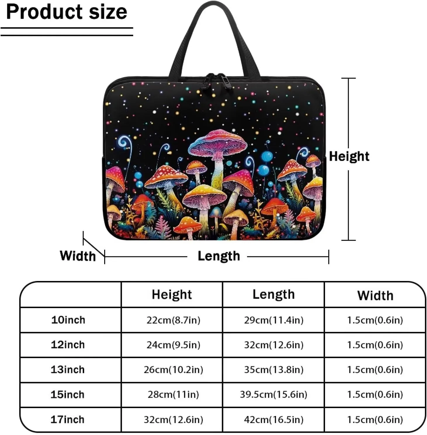 Fashion Laptop Bag for Women Cute Laptop Case Large Messenger Bag Laptop Work Tote for Laptop 15.6In Laptop