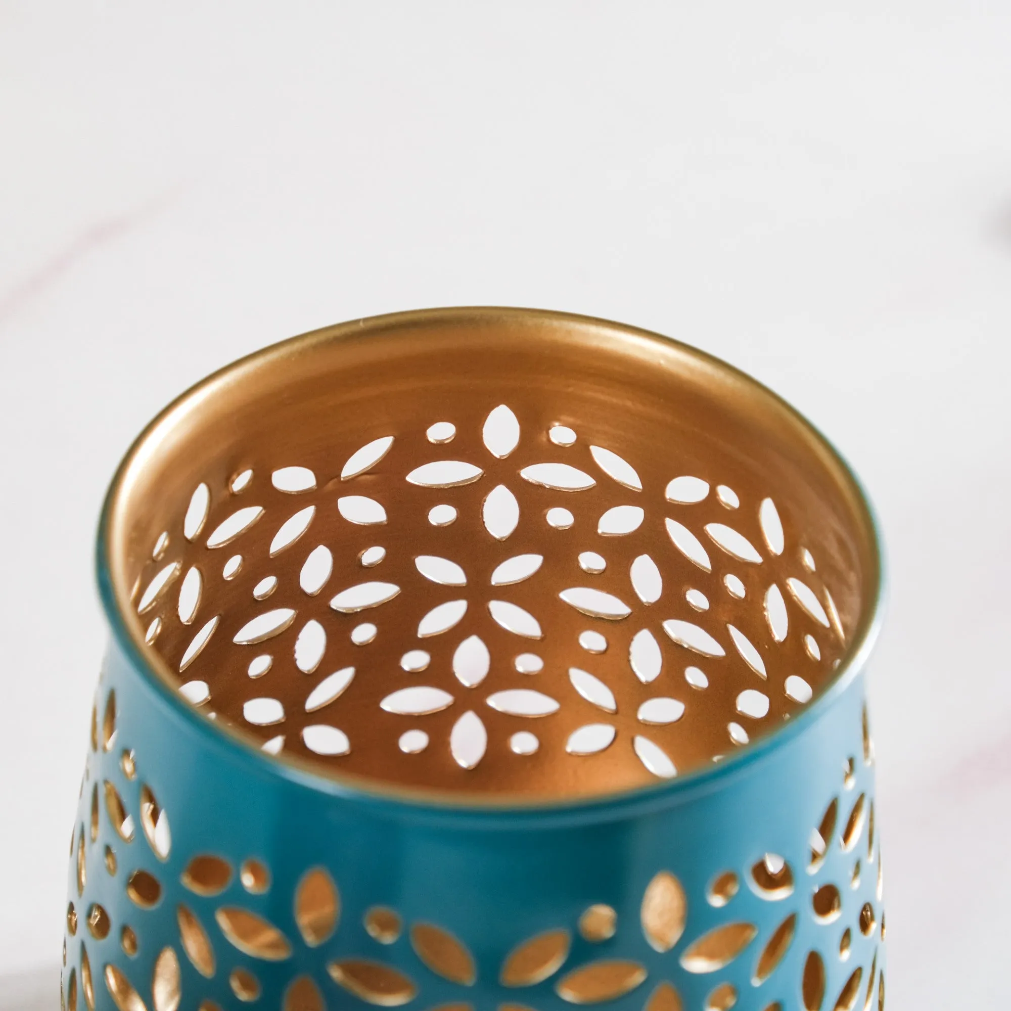 Festive Tealight Candle Holder Set Of 5