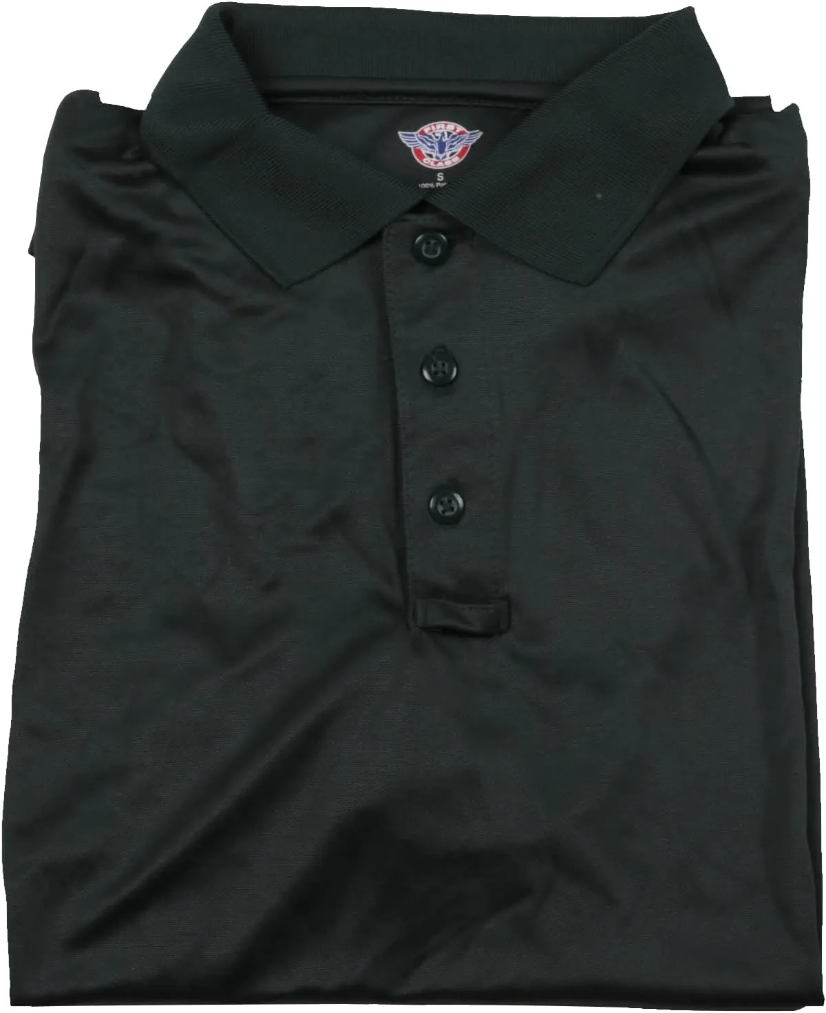 First Class Tactical Duty Performance, Lightweight, Breathable, 100% Polyester, Short Sleeve Polo Shirt Mens