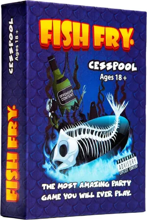 Fish Fry Cesspool Edition - The Ultimate Group Guessing Game. Fun Party Games for Adults with Crude Humor. NSFW.