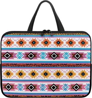 Floral Laptop Tote Bag 15.6" for Women，Fashion Laptop Bag with Handle Laptop Messenger Bag 17.3"
