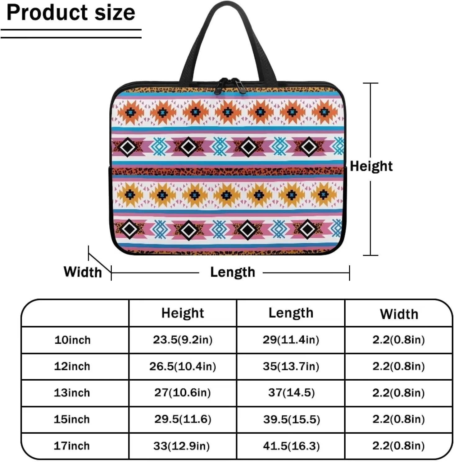 Floral Laptop Tote Bag 15.6" for Women，Fashion Laptop Bag with Handle Laptop Messenger Bag 17.3"
