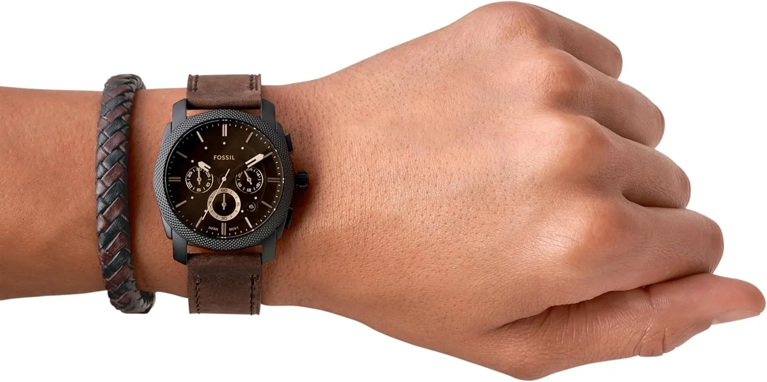 Fossil Men's Machine Quartz Stainless Steel Chronograph Watch