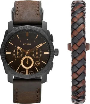 Fossil Men's Machine Quartz Stainless Steel Chronograph Watch