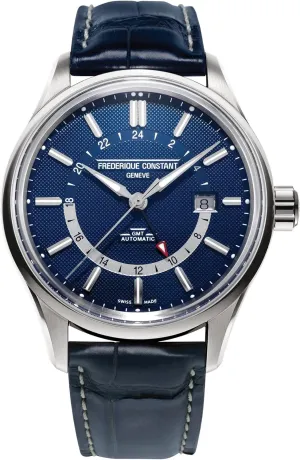 Frederique Constant Geneve Yacht Timer GMT FC-350NT4H6 Automatic Mens Watch Swiss Made