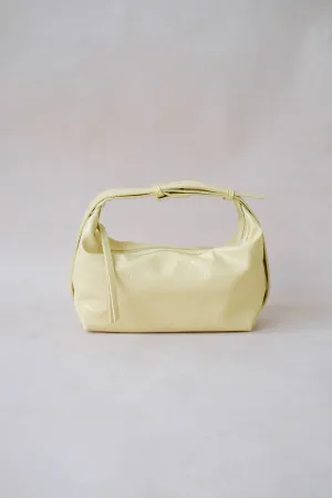 French Retro Lunch Box Bag In Macaroon Yellow