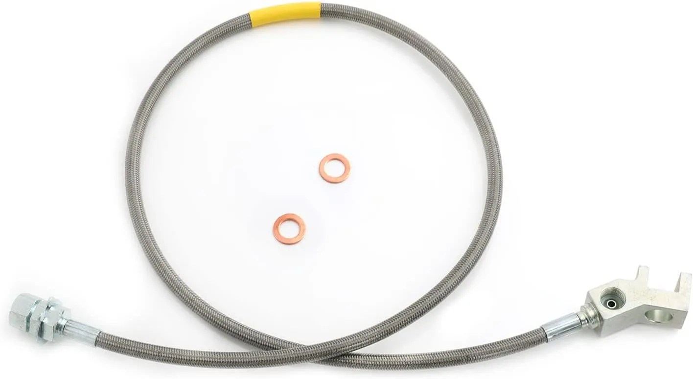 Front and Rear Stainless Extended Brake Lines for 1999-2004 Ford F-250 F-350 Super Duty 4-8" Lift (Front & Rear)