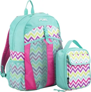 FUEL Travel Backpack Cooler Bag Lunchbox for Work Insulated Cooler Bag Lunch Bag Work Hiking Water Bottle Pockets