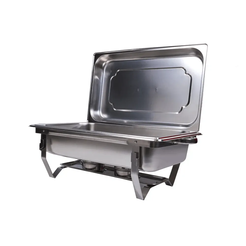 Full Size Foldable Chafer Stainless Steel